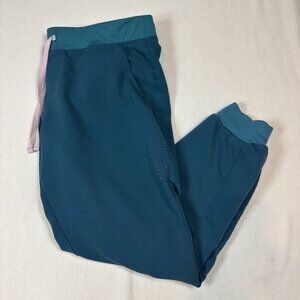FIGS Technical Collection Zamora Jogger Scrub Pants XL Caribbean Blue 1596